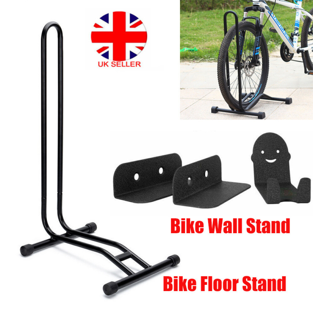 2 bike bicycle floor rack stand