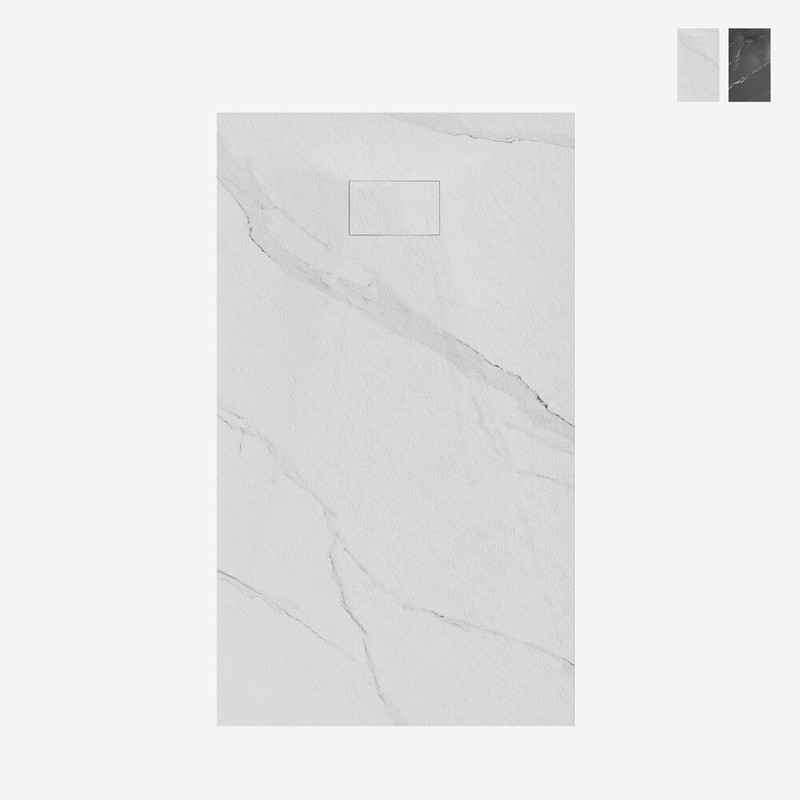 Receveur De Douche Rectangulaire 120x90cm Effet Marbre Stone Mm