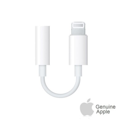 Apple Lightning to 3.5 mm Headphone Jack Adapter iPhone 7 8+ Xs 11