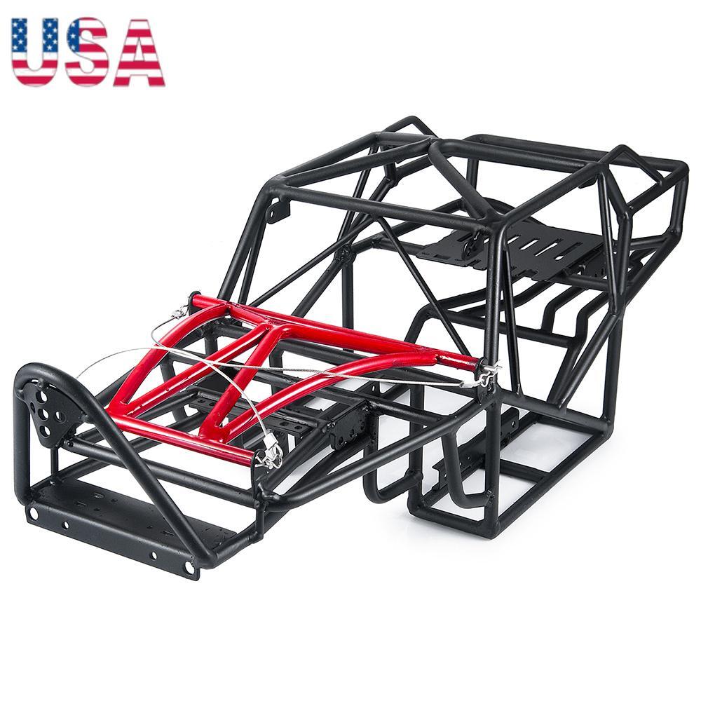 Metal Chassis Body Roll Cage Tube Frame For 1/10 Axial Wraith 90018 59924