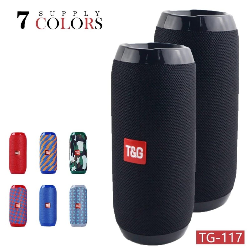 Bluetooth Wireless Portable Speaker Waterproof Stereo Bass USB TF FM