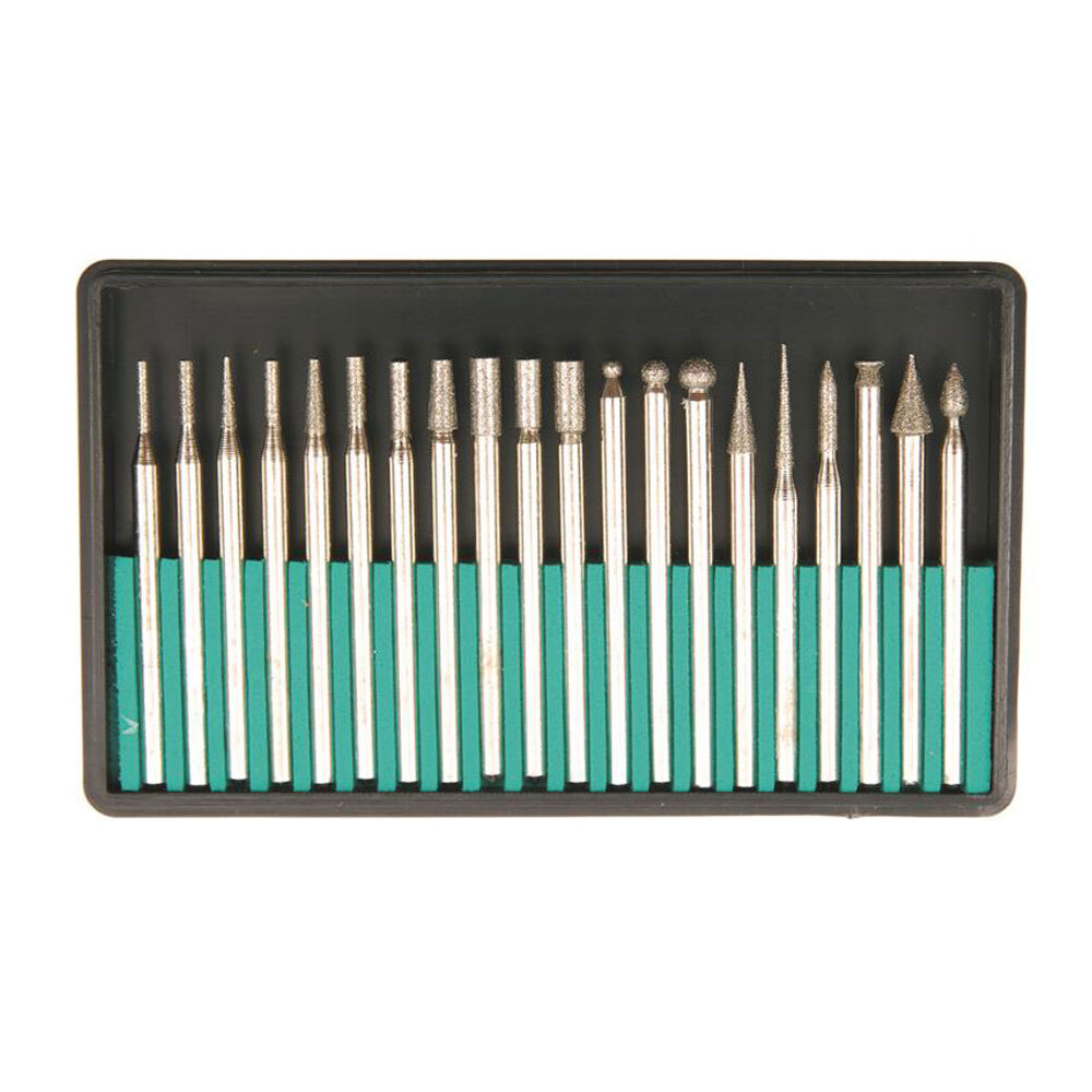 BGS 1607 | Diamant Schleif-und Fräswerkzeug 20-tlg.