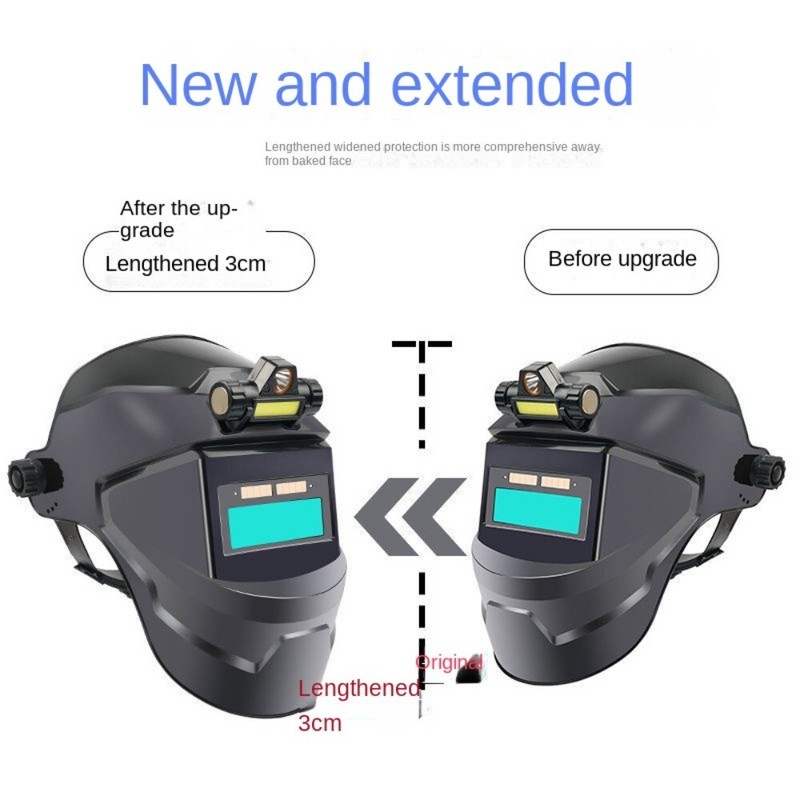 Auto Darkening Welding Facemask Protective Welding Helmet  Electric Welding