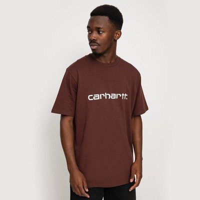 

Мужская футболка Carhartt WIP Script Lifestyle коричневый, Carhartt WIP Script Lifestyle T-Shirt