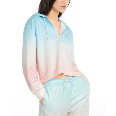 Puma Gloaming Aop Half Zip Hoodie Womens Blue, Pink Повседневная верхняя одежда 532774-76