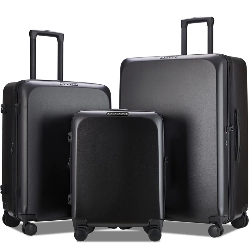 Sets With Spinner Wheels, Expandable 3-piece Luggage