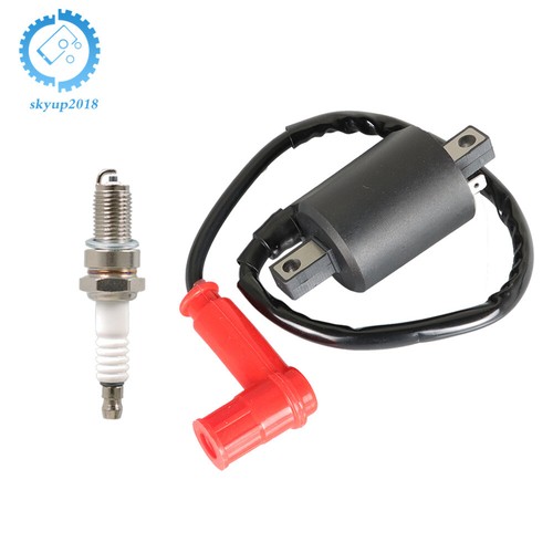 Cart Ignition Coil & Spark Plug For Yamaha Gas G11 1993-1996,g14 1995-1996