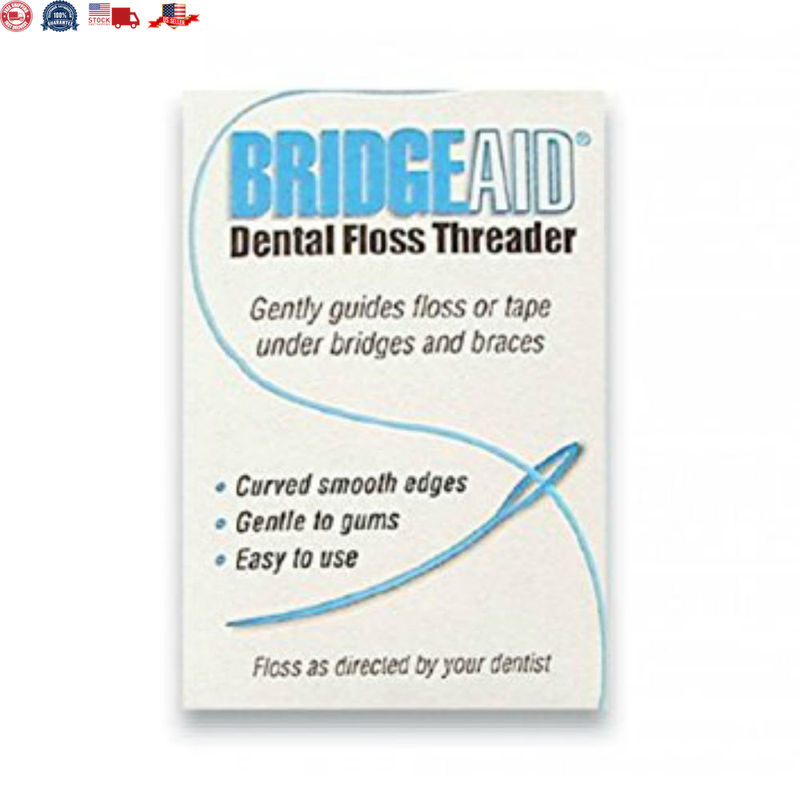 FLOSSAID BridgeAid Threaders 10 Packs of 10 (100 Threaders)
