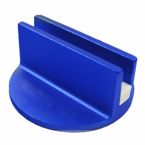 Blue Premium Slotted Universal Magnetic Jack Pad Pinch Weld Frame Rail Adapter