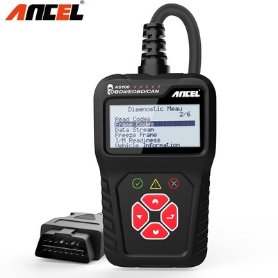 ANCEL AS100 Car OBD2 Fault Code Reader Scanner Automotive Engine Diagnostic Tool