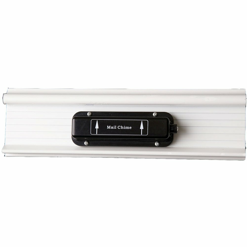 Mail Chime Wireless Transmitter & Audible Arrival Alert Receiver w/ Bright LED N