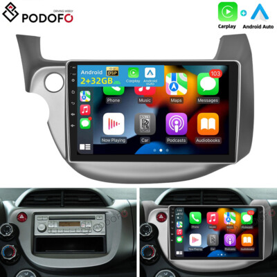10.1'' Android 13.0 Car Stereo Radio GPS WIFI 2+32GB For Honda Fit Jazz 2008-2013