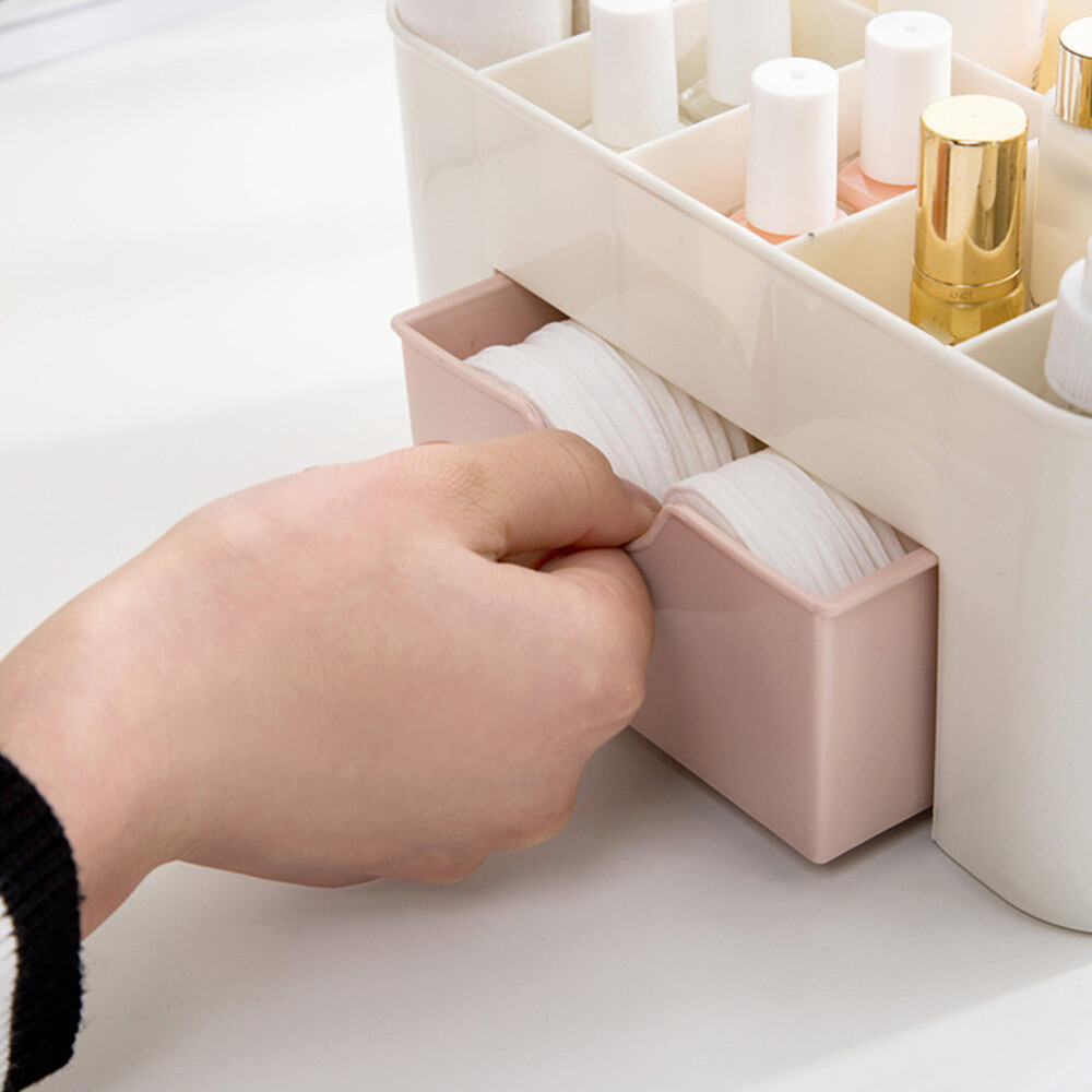 Cosmetic Make Up Makeup Drawer Pen Desk Tidy Storage Box Sundry