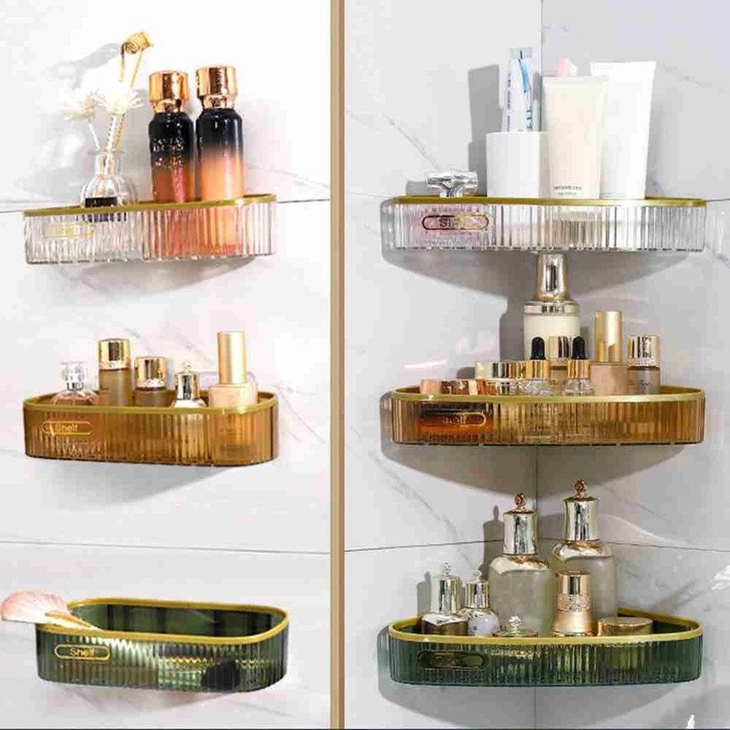 Holder Shampoo Rack Makeup Storage Organizer Shower Shelf Bathroom Shelf