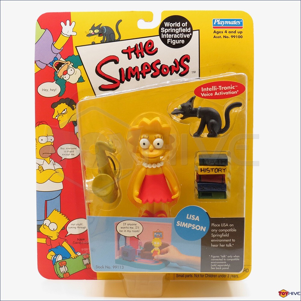 Playmates The Simpsons フィギュア12→7 The Simpsons Database Intelli-Tronic Playmates Series 12