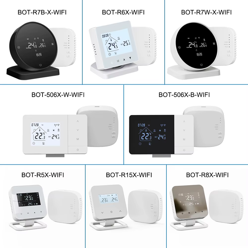 Smart Programmable Temperature Controller WiFi Wireless Thermostat for Gas Boile