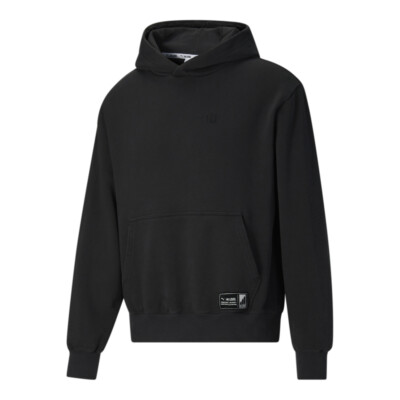 PUMA Cordae Pullover Hoodie Mens Black Casual Outerwear