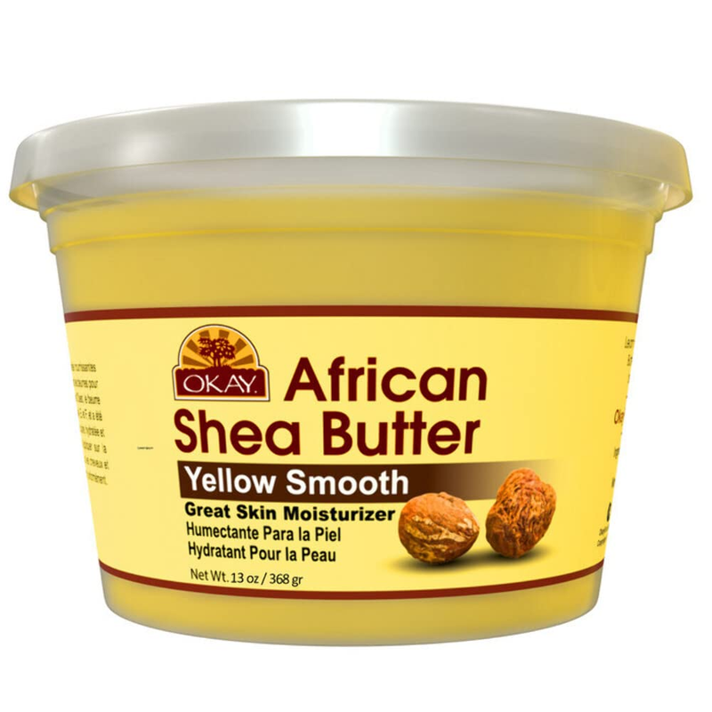 Okay Smooth All Natural,100% Pure Unrefined Daily Skin Moisturizer For Skin & Ha