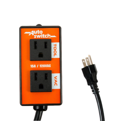 OSKOOL Automatic Vacuum Switch Allows Power Tool to Turn Vacuum/Accessory on