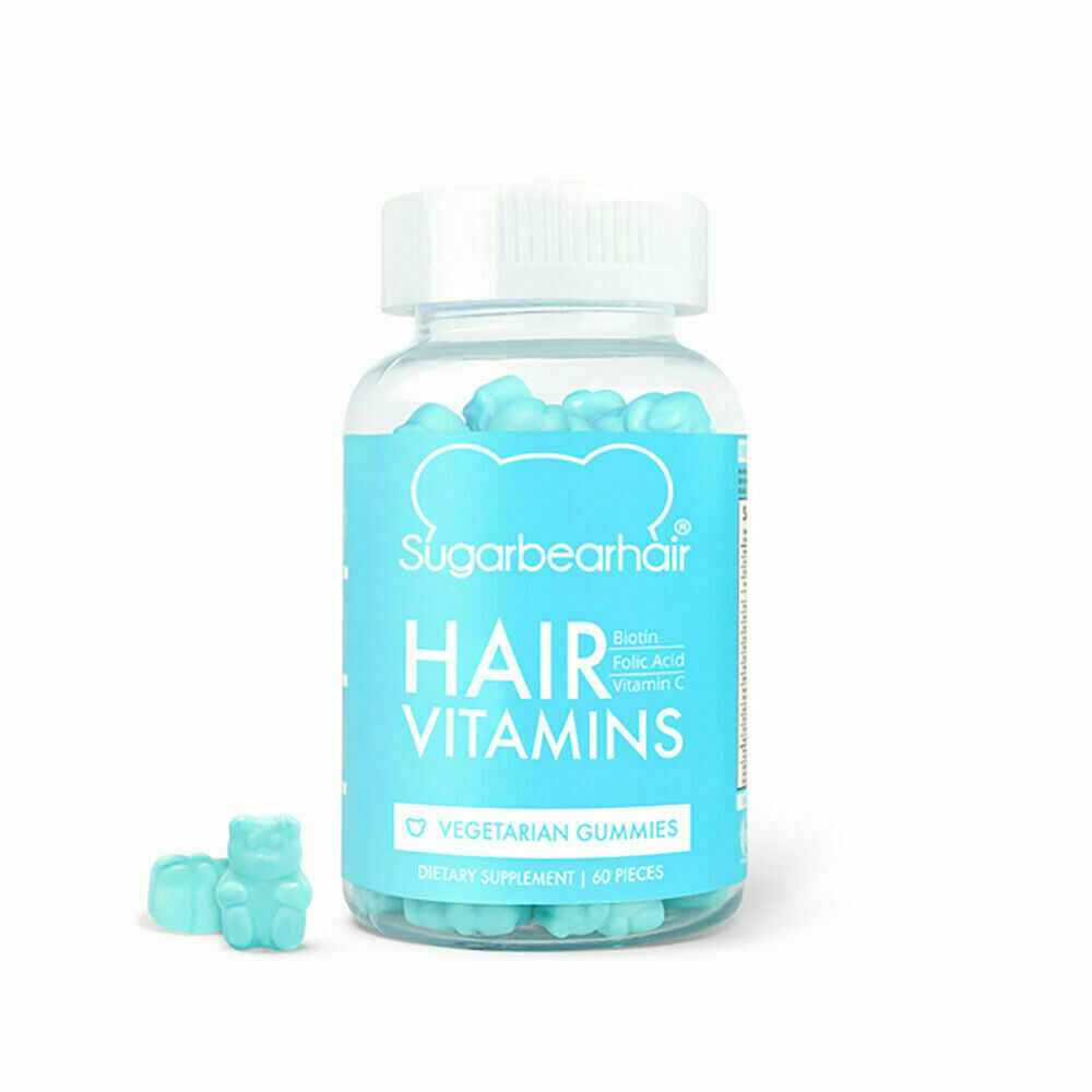 SugarBearHair Hair Vitamins Vegetarian Gummies 60 Gummies