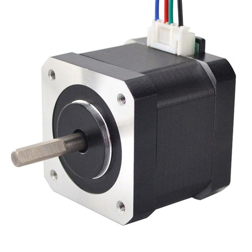STEPPERONLINE Nema17 Stepper Motor 60/64oz.in 1.5A 4-wire for DIY CNC 3D Printer