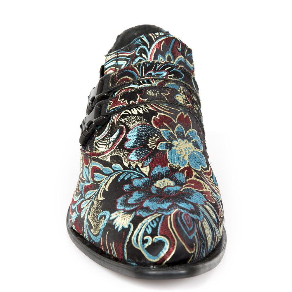 NEW ROCK ROCK M.NW2288 S21 SCHWARZ,ROT,BLAU,YELLOW - STIEFEL, VIP, HERREN