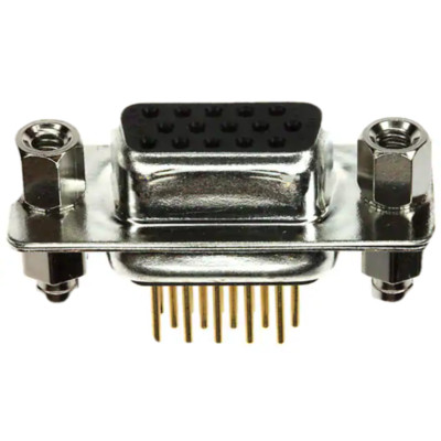 180-M15-213R911 Connector 15 Position D-Sub, High Density Receptacle, Female Soc