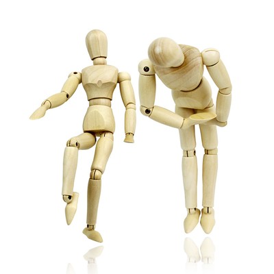 wooden artist doll