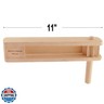 Large Wooden Mexican Matraca Noisemaker - 11