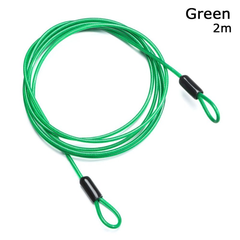 Bike Rope Bicycle Lock Wire Road Bike Lock Cycling Strong Wire Steel Cable Lock