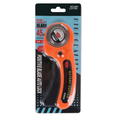 Rotary Cutter With 45mm Blade Sewing Quilters Fabric Leather Cutting Tool Set US