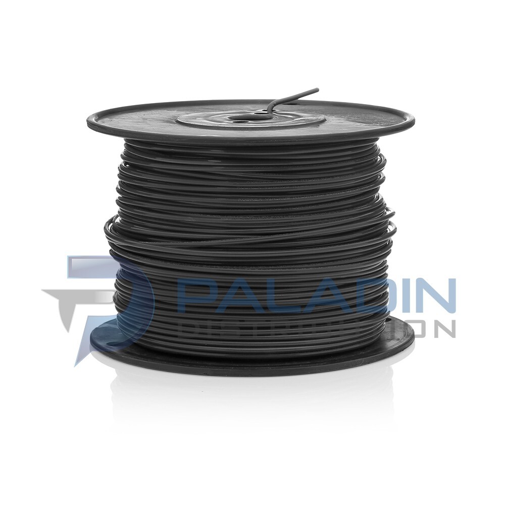 #14 Gauge Black Copper Solid Wire 500' FT Roll THHN/THWN UL Listed - Black