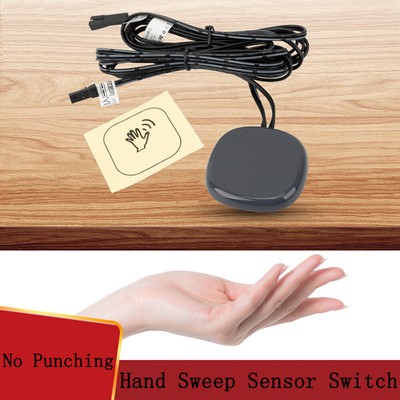 Penetrating Wood Panel Sensor Switch LED Touch Sensor 5-24V 5A 60W Light Control