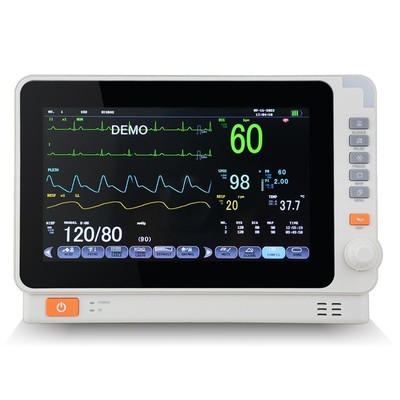 10 Inch Portable Veterinary Patient Monitor Multi Parameter Signs ECG