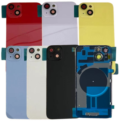 Replacement Rear Back Glass Big Hole Lot For iPhone 15 14 13 12 11 Pro Max XR XS