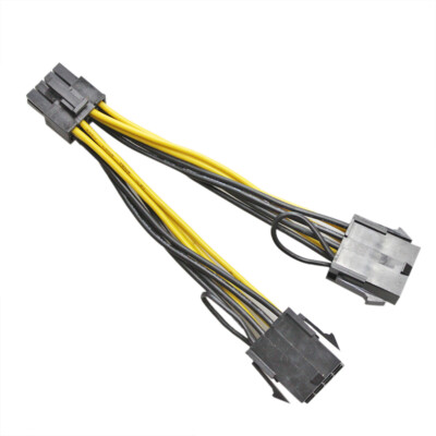 Hot  NVIDIA dual 8 to 8 Power Adapter Cable  Fit  Tesla K80 M60 M40 P100 