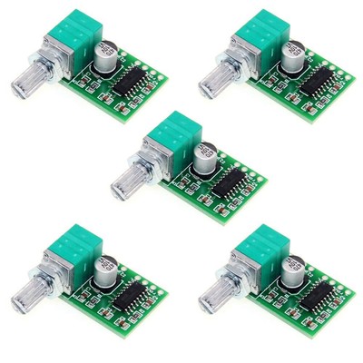 5Pcs Mini PAM8403 DC 5V Power Audio Amplifier Board Digital Power Amp Module ...