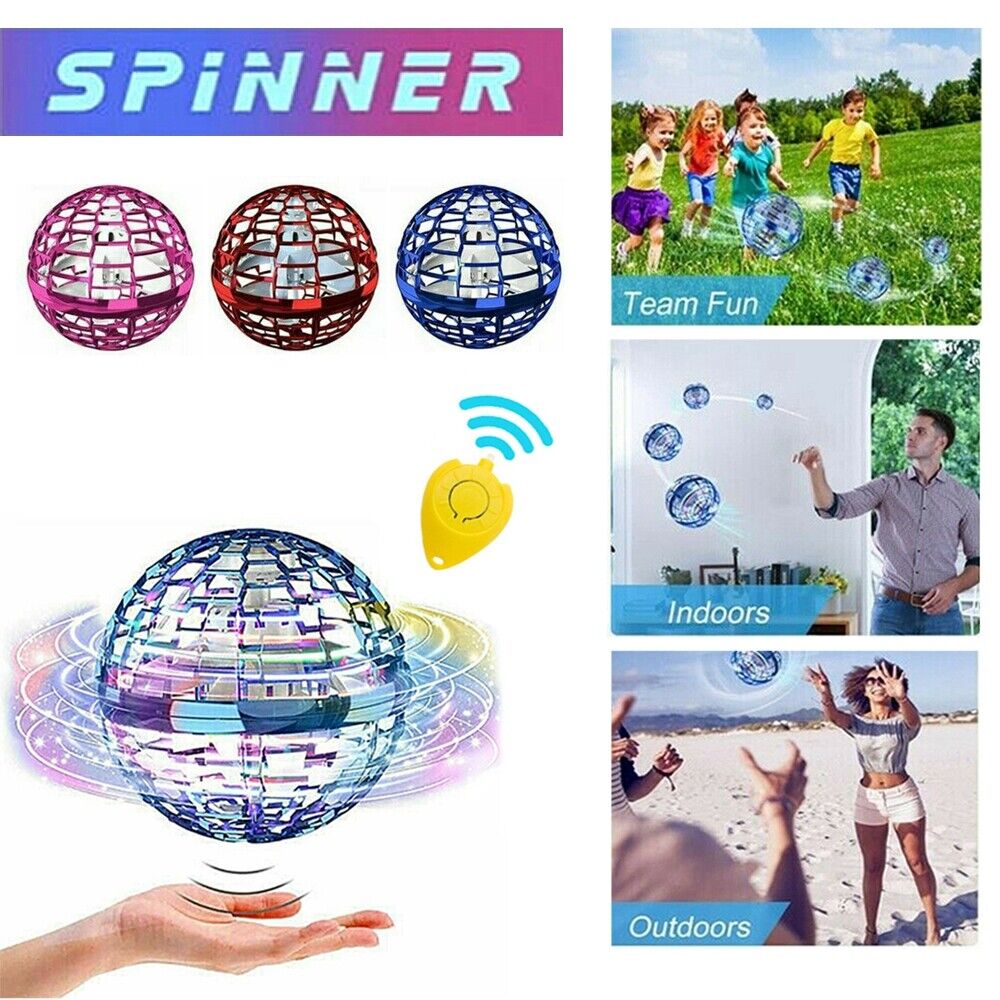 Flying Ball Space Orb Magic outdoor Mini Drone UFO Boomerang Boy Girl Toy Gifts