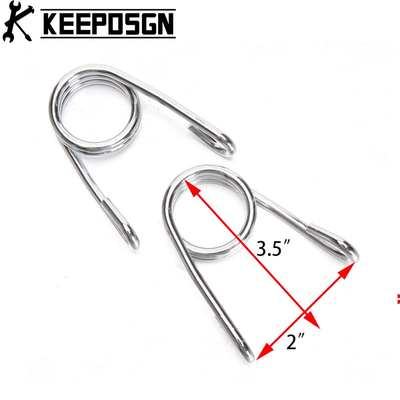 Motorcycle Solo Seat 2" 3" Spring Bracket Mount For Harley Bobber Chopper Custom