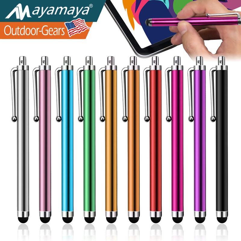 10Pack Stylus Pens For Touch Screen iPad iPhone Samsung Phone