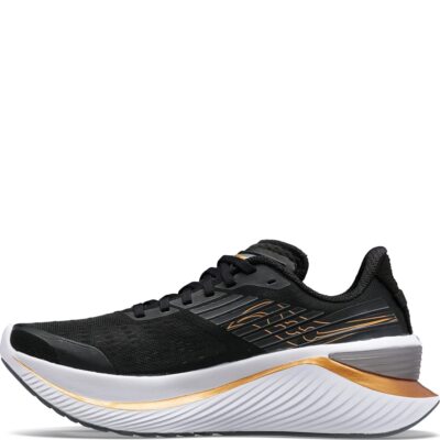 Мужские кроссовки для бега Saucony Endorphin Shift 3, черный/золотой, 11 D, средний размер США