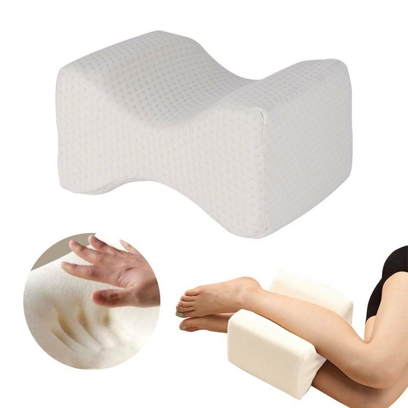 Schaum Beinkissen Kniekissen Seitenschläfer Schlafkissen Memory Pillow Bequem