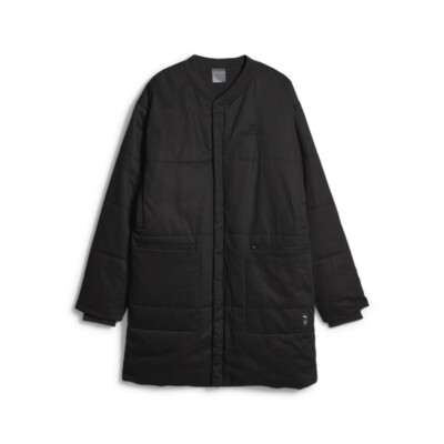 Puma Above The Clouds X Kimona Full Zip Jacket Mens Black Casual Athletic Outerw