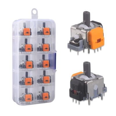 10PCS 3D Analog Sensor Hall Effect Joystick for PS5/PS4/Xbox/Switch Pro