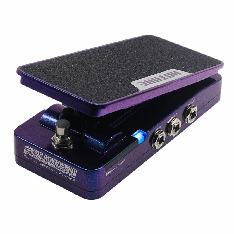 Hotone Soul Press II 4 in1 Switchable Wah Active Volume Passive Expression Pedal