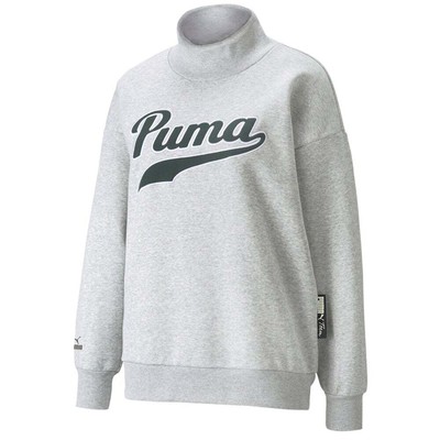 Толстовка Puma Team Turtleneck Женская Серая 534333-04