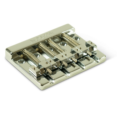 Kluson High Mass 4 String Bass Bridge Zinc Chrome fits P Bass & Jazz Bass