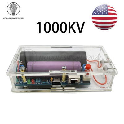 1000KV DC High Voltage Generator Booster Board Inverter Transformer DIY Kit US
