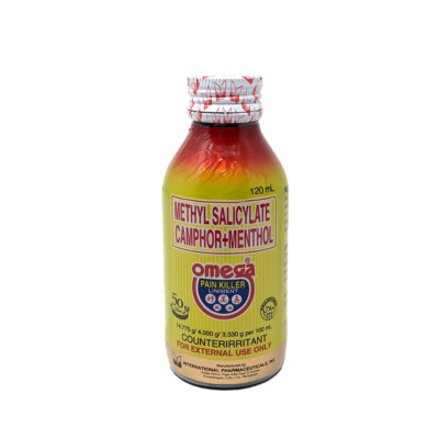 Omega Pain Killer Liniment Oil 120 ml, Pack of 1