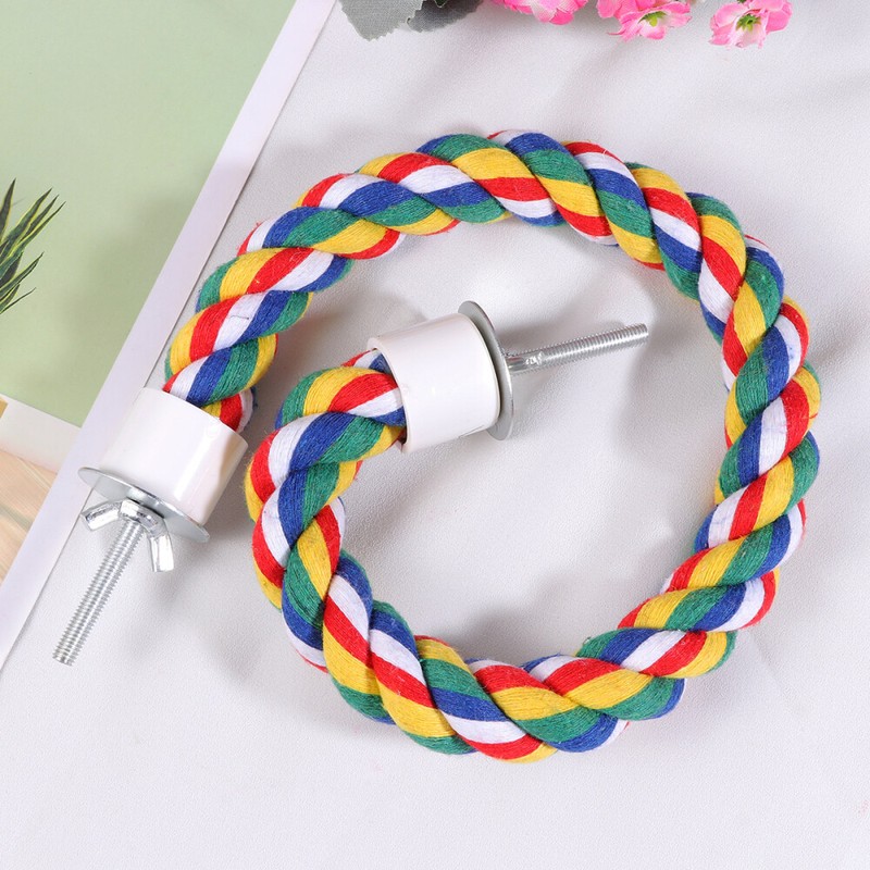 Parrot Perche Oiseaux Jouets En Corde Perche Oiseau Escalade Corde